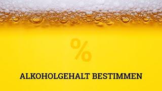 Wie bestimme ich den Alkoholgehalt von meinem selbstgebrauten Bier: Allgemeinwissen für Hobbybrauer