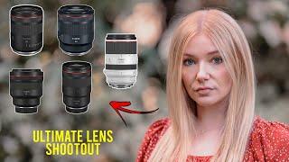 What Is The Best Canon RF Lens For Portraits? See for your self! RF Lens Shootout (FREE RAW FILES)