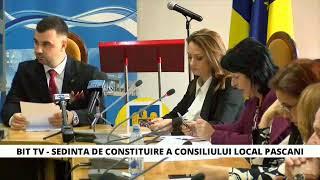 BIT TV LIVE - SEDINTA DE CONSTITUIRE A CONSILIULUI LOCAL PASCANI