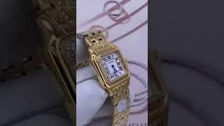 Обзор на Женские часы Cartier Gold 644329XX 4016 для Интернет Магазина Hagust