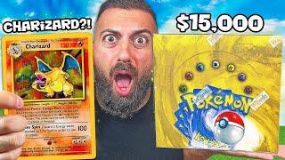 I Opened an Original $15,000 Pokemon Base Box To Find Charizard!