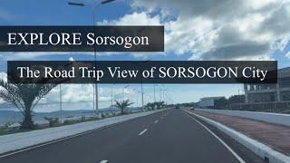 The Beautiful Road View of SORSOGON City, Bicol Philippines