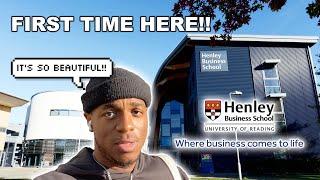 Touring Henley business school| University of Reading Campus tour