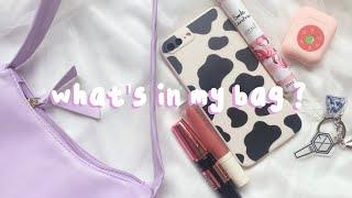 what's in my bag ! (◕ᴗ◕) malaysia (malay/eng) 