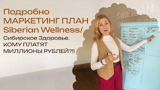 Подробно МАРКЕТИНГ ПЛАН Siberian Wellness/ Сибирское Здоровье. КОМУ ПЛАТЯТ МИЛЛИОНЫ РУБЛЕЙ?!!