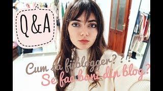 CUM SA Fii BLOGGER? SE FAC BANI DIN BLOG? Q&A