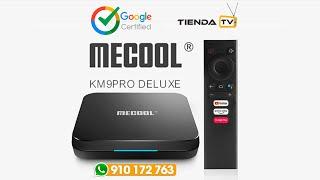Tv box MECOOL KM9 Pro Deluxe 32GB Certificado por GOOGLE
