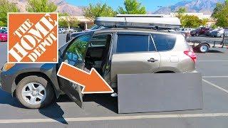 $20 Home Depot Camp Mattress & DIY Fitted Sheet (Cheap Camping Mattress)