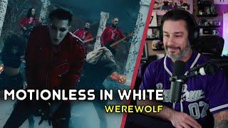 Director Reacts - Motionless in White - 'Werewolf' MV