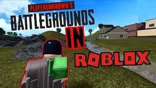 Player Unknown battle Grounds On |Roblox!| Ep 1