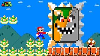 Super Mario Bros. But When Everything Mario Touches Turn To BOWSER?