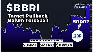 Analisa & Prediksi saham $BBRI YEFTalk edisi 4 Juli 2024