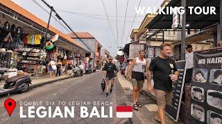 Bali Walking Update | Leisurely Afternoon Walk At Double Six Area To Legian Beach Bali Today 2025