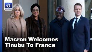 French President Macron Welcomes President Tinubu