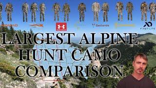 Best Camo for Alpine Mountains? 24 Hunting Camo Patterns Popular Brand Presented for your review