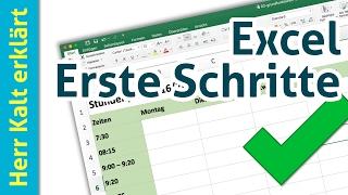 Erste Schritte mit Excel: Grundfunktionen verstehen – Anleitung/Tutorial