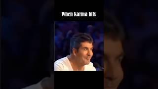 When karma hits #shorts  #short  #talent #karma