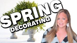 SPRING DECORATING | 2025 | ADDING CHARACTER TO MY DISPLAYS