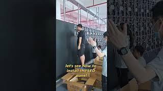 EA250W LED display is ready for aging test #leddisplay #eagerled #ledscreendisplay #ledvideowall