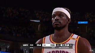 Golden State Warriors vs Portland Trail Blazers Full Game Highlights - April 11, 2025 | NBA 2K25