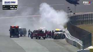 JORDAN ANDERSON SCARY FIRE (REPLAY) - 2022 CHEVY SILVERADO 250 NASCAR TRUCK SERIES AT TALLADEGA