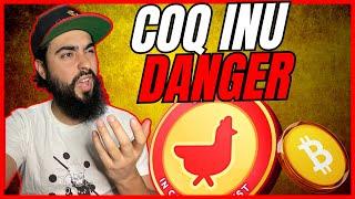 COQ INU FINAL CRYPTO PRICE DANGER ZONE!