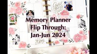 Memory Planner 2024: Jan-Jun flip through