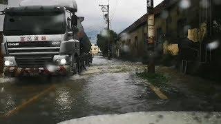 大豪雨襲新竹 新豐鄉累積雨量逾370毫米 20190517 公視晚間新聞