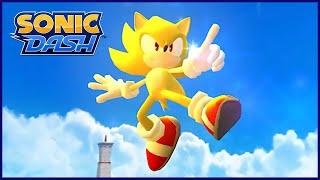 Sonic Dash - Super Sonic Gameplay Showcase (MAX Level)