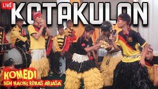 KOMEDI !! Maong Remas tampil di KOTAKULON | drumband can macanan | lion dance