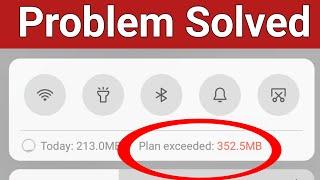 How to remove plan exceeded problem ? solve plan exceeded problem in xiaomi device