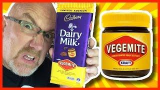 Cadbury Dairy Milk Vegemite Chocolate Bar Review Thanks Geoff from GoJoMedia