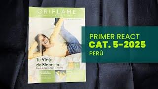 Primer React | Catálogo 5-2025 Oriflame Perú