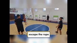 Fun physical education games | pe games | escape the rope