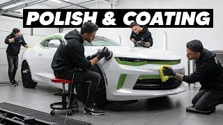 Camaro Polish & Ceramic Coating - Auto Detailing ASMR