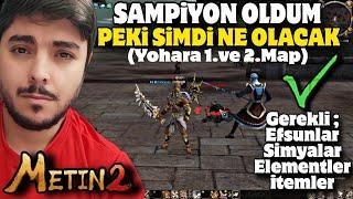 Şampiyon Oldum Peki Şimdi Ne Olacak ? l Yohara İlk Maplar l Metin2 TR Ruby #192 #metin2 #metin2tr