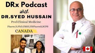 EXCLUSIVE PODCAST ON-''HOW TO BECOME A CLINICAL PHARMACIST IN CANADA''?