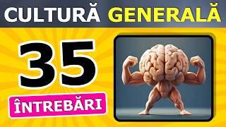 35 de Întrebări de Cultură Generală cu Răspunsuri | Nivel Expert 100%