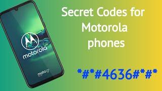 Secret Codes for Motorola phones