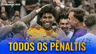 CORINTHIANS X BRAGANTINO | TODOS OS PÊNALTIS EM 1 MINUTO | CONMEBOL SUDAMERICANA 2024