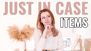 EASY Declutter "just in case" items  How to stop overthinking decluttering | Messy to Minimalist