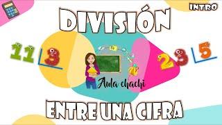 División entre una cifra - Introducción | Aula chachi - Vídeos educativos para niños