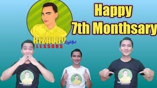 Happy 7th Monthsary RIZALDYlightful Lessons. #RIZALDYlightfulLessons #YTChannel