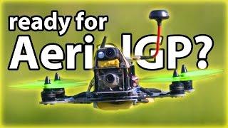 AerialGP Drone racing training Prometreus, Hover82, RCFox and RCSchim