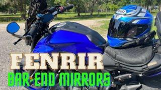 Yamaha MT07 Bar-end Mirrors Fenrir