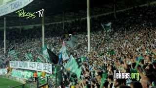 Bursaspor - Beşiktaş tribün görüntüleri | Teksas.org