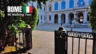 Rome, Italy  - Serene Morning Walk | 4K Walking Tour [CC]