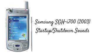 Samsung SGH-i700 (2003) Startup/Shutdown Sounds