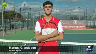 Markus Giersiepen - College Tennis Recruiting Video Fall 23