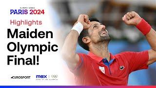 Dominant Novak Djokovic cruises into Olympic men's tennis final  | #Paris2024 #Olympics